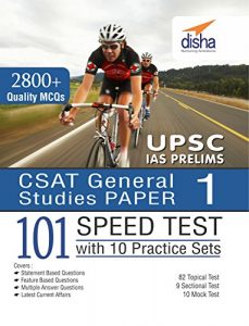 Descargar CSAT General Studies Paper 1 (IAS Prelims) 101 Speed Tests Practice Workbook  with 10 Practice Sets pdf, epub, ebook