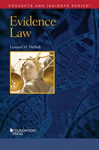 Descargar Evidence Law (Concepts and Insights) pdf, epub, ebook