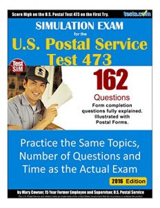 Descargar Simulated Practice Exam for the U.S. Postal Exam 473: Same Topics & Number of Questions as the Actual Exam (English Edition) pdf, epub, ebook