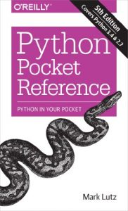 Descargar Python Pocket Reference: Python In Your Pocket (Pocket Reference (O’Reilly)) pdf, epub, ebook