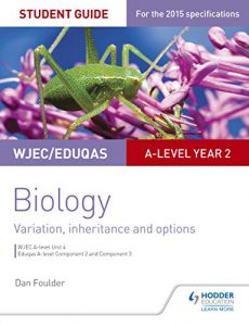 Descargar WJEC/Eduqas A-level Year 2 Biology Student Guide: Variation, Inheritance and Options (English Edition) pdf, epub, ebook