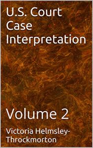 Descargar U.S. Court Case Interpretation: Volume 2 (English Edition) pdf, epub, ebook