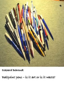 Descargar Ballpoint pens – is it art or is it waste (English Edition) pdf, epub, ebook