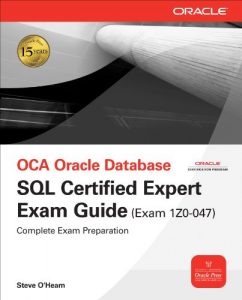 Descargar OCE Oracle Database SQL Certified Expert Exam Guide (Exam 1Z0-047) (Oracle Press) pdf, epub, ebook