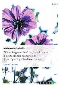 Descargar “Wide Sargasso Sea” by Jean Rhys as a postcolonial response to “Jane Eyre” by Charlotte Bronte pdf, epub, ebook