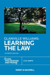 Descargar Glanville Williams: Learning the Law pdf, epub, ebook