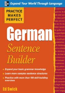 Descargar Practice Makes Perfect German Sentence Builder (Practice Makes Perfect Series) pdf, epub, ebook