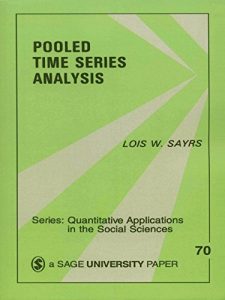 Descargar Pooled Time Series Analysis: SAGE Publications (Quantitative Applications in the Social Sciences) pdf, epub, ebook