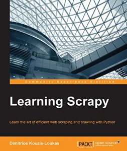 Descargar Learning Scrapy pdf, epub, ebook