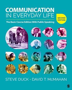 Descargar Communication in Everyday Life: The Basic Course Edition With Public Speaking pdf, epub, ebook