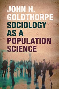 Descargar Sociology as a Population Science pdf, epub, ebook