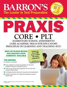 Descargar Barron’s PRAXIS:CORE,PLT, 7th edition pdf, epub, ebook