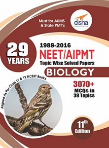 Descargar 29 Years NEET AIPMT Topic wise Solved Papers BIOLOGY 1988 to 2016 11th Edition pdf, epub, ebook