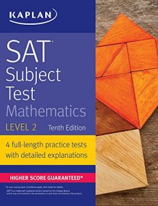 Descargar SAT Subject Test Mathematics Level 2 (Kaplan Test Prep) (English Edition) pdf, epub, ebook