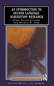 Descargar An Introduction to Second Language Acquisition Research (Applied Linguistics and Language Study) pdf, epub, ebook