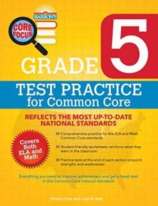 Descargar Barron’s Core Focus Grade 5: Test Practice for Common Core pdf, epub, ebook