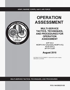 Descargar Multi-service Tactics, techniques, and procedures for Operation Assessment ATP 5-0.3 MCRP 5-10.1 (Formerly MCRP 5-1C) NTTP 5-01.3 AFTTP 3-2.87 August 2015 (English Edition) pdf, epub, ebook