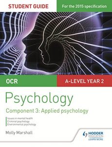 Descargar OCR Psychology Student Guide 3: Component 3 Applied psychology (-) (English Edition) pdf, epub, ebook