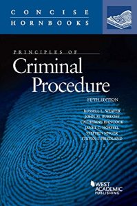 Descargar Principles of Criminal Procedure (Concise Hornbook Series) pdf, epub, ebook