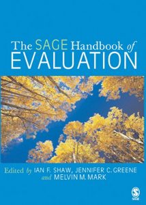 Descargar The SAGE Handbook of Evaluation pdf, epub, ebook