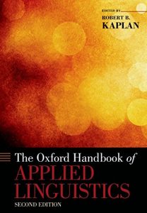 Descargar The Oxford Handbook of Applied Linguistics (Oxford Handbooks) pdf, epub, ebook