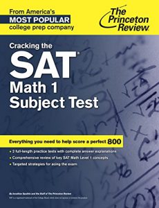 Descargar Cracking the SAT Math 1 Subject Test (College Test Preparation) pdf, epub, ebook