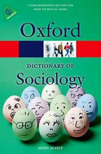 Descargar A Dictionary of Sociology (Oxford Quick Reference) pdf, epub, ebook