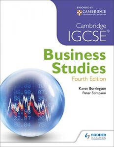 Descargar Cambridge IGCSE Business Studies 4th edition (English Edition) pdf, epub, ebook