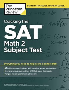 Descargar Cracking the SAT Math 2 Subject Test (College Test Preparation) pdf, epub, ebook