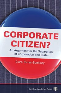 Descargar Corporate Citizen?: An Argument for the Separation of Corporation and State pdf, epub, ebook