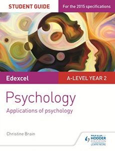 Descargar Edexcel A-level Psychology Student Guide 3: Applications of psychology (English Edition) pdf, epub, ebook