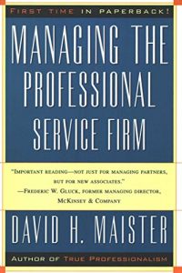 Descargar Managing The Professional Service Firm (English Edition) pdf, epub, ebook