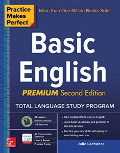 Descargar Practice Makes Perfect Basic English, Second Edition: (Beginner) 250 Exercises + 40 Audio Pronunciation Exercises (Practice Makes Perfect Series) pdf, epub, ebook