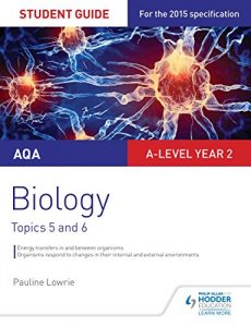 Descargar AQA AS/A-level Year 2 Biology Student Guide: Topics 5 and 6 (Edexcel a Level Student Guide) (English Edition) pdf, epub, ebook