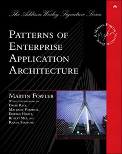 Descargar Patterns of Enterprise Application Architecture (Addison-Wesley Signature Series (Fowler)) pdf, epub, ebook