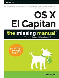 Descargar OS X El Capitan: The Missing Manual pdf, epub, ebook