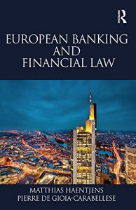 Descargar European Banking and Financial Law pdf, epub, ebook