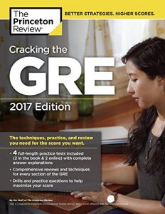 Descargar Cracking the GRE with 4 Practice Tests, 2017 Edition (Graduate School Test Preparation) pdf, epub, ebook