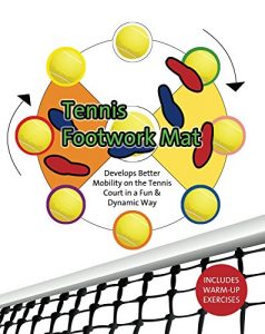 Descargar Tennis Footwork Mat: Develop better mobility on the tennis court with a soccer ball (English Edition) pdf, epub, ebook