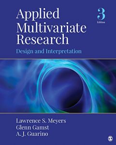 Descargar Applied Multivariate Research: Design and Interpretation pdf, epub, ebook