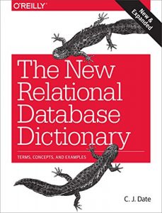 Descargar The New Relational Database Dictionary: Terms, Concepts, and Examples pdf, epub, ebook