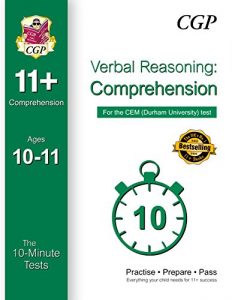 Descargar 10-Minute Tests for 11+ Comprehension Ages 10-11 (Book 1) – CEM Test pdf, epub, ebook