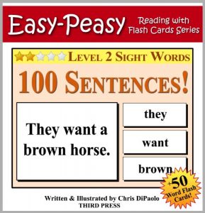 Descargar Level 2 Sight Words – 100 Sentences with 50 Word Flash Cards! (Easy Peasy Reading & Flash Card Series Book 11) (English Edition) pdf, epub, ebook