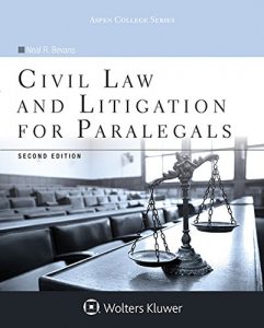 Descargar Civil Law and Litigation for Paralegals (Aspen College Series) pdf, epub, ebook