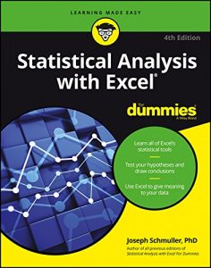 Descargar Statistical Analysis with Excel For Dummies pdf, epub, ebook