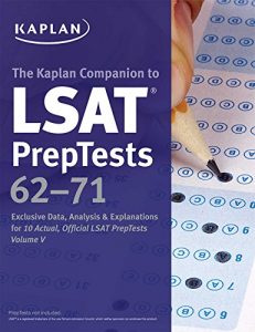 Descargar Kaplan Companion to LSAT PrepTests 62-71: Exclusive Data, Analysis & Explanations for 10 Actual, Official LSAT PrepTests Volume V (Kaplan Test Prep) (English Edition) pdf, epub, ebook