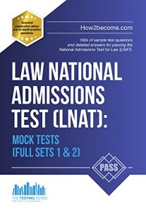 Descargar Law National Admissions Test (LNAT): Mock Tests (Quick Revision Series) Full Mock Exams 1 & 2 (LNAT Revision Series) (English Edition) pdf, epub, ebook