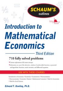 Descargar Schaum’s Outline of Introduction to Mathematical Economics, 3rd Edition (Schaum’s Outlines) pdf, epub, ebook