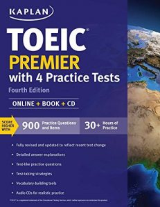 Descargar TOEIC Premier with 4 Practice Tests: Online + Book (Kaplan Test Prep) (English Edition) pdf, epub, ebook