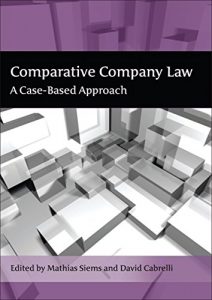 Descargar Comparative Company Law: A Case-Based Approach pdf, epub, ebook